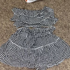 Gingham set